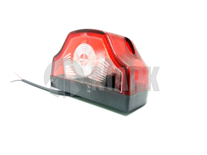 ПН-010221 LED(ПН-2-01-02 LED) - Фонарь подсветки номерного знака СВЕТОДИОДНЫЙ (красн, пласт)